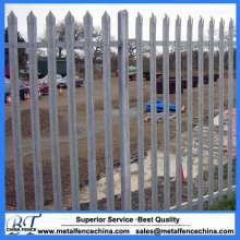 Hot Dipped Galvanized W Pale Palisade Fence for Telecom Tower